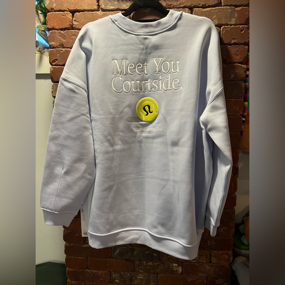 lululemon athletica Light Purple Sweatshirt